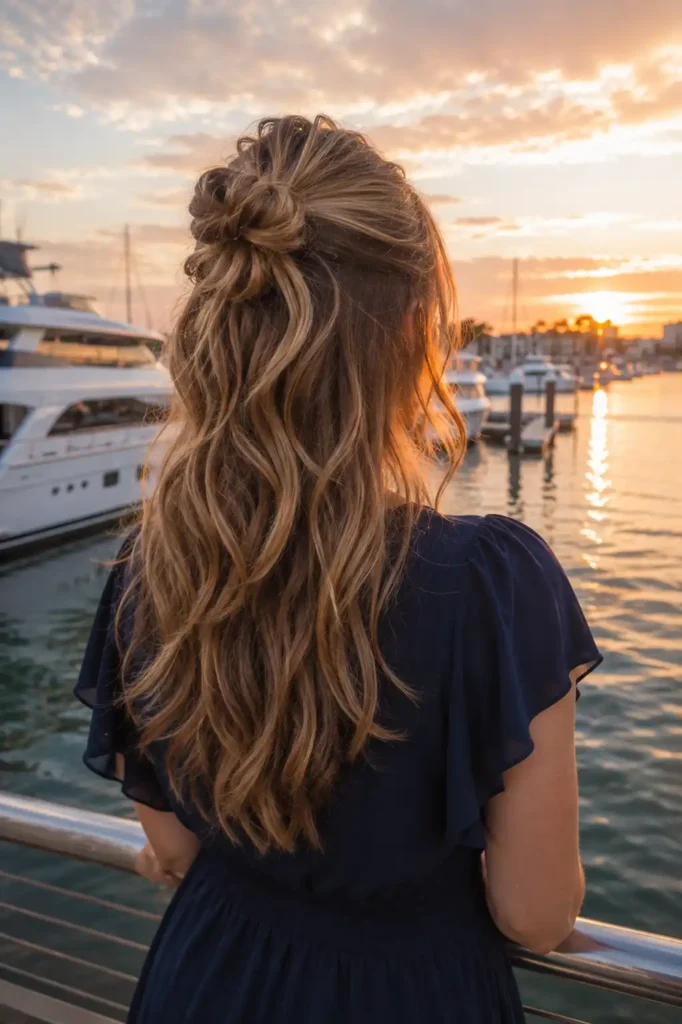 Half Up Top Knot
