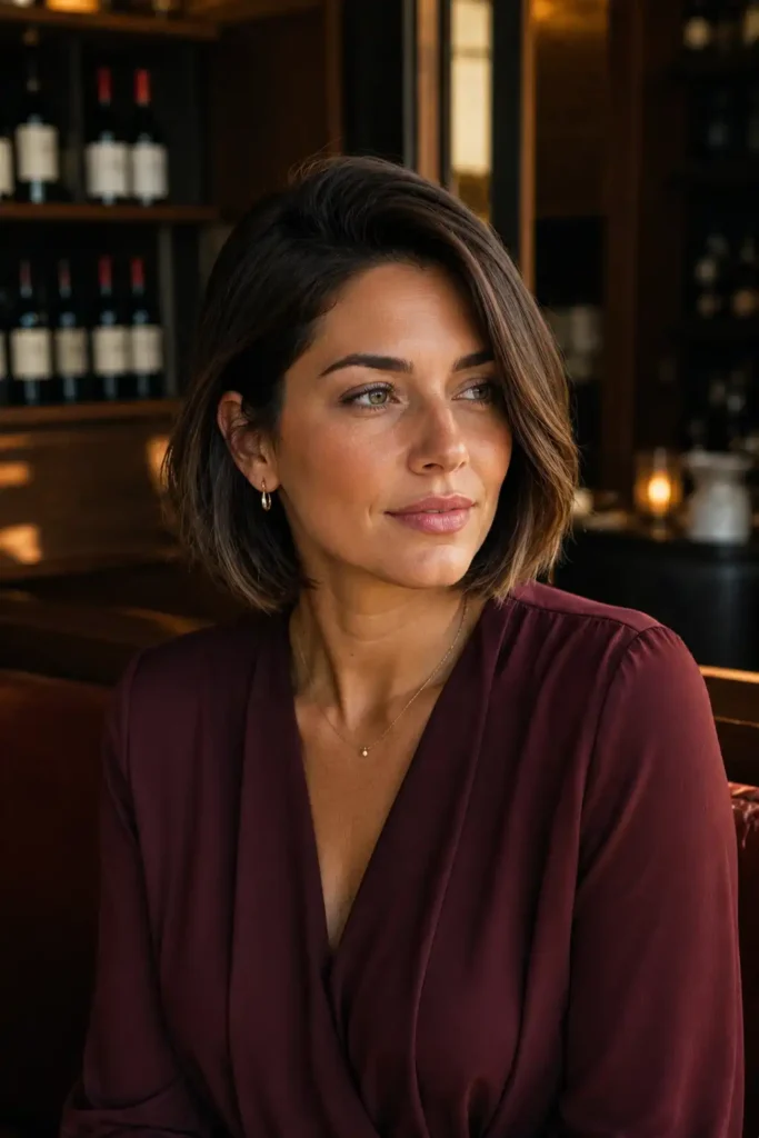 Side-Parted Bob