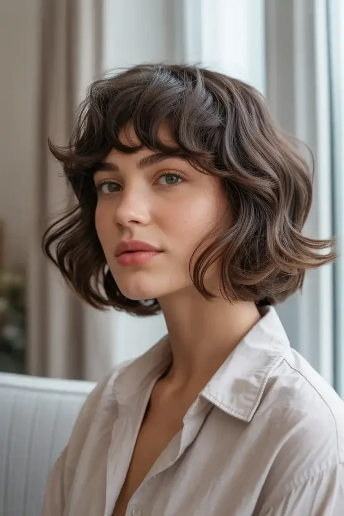 French Bob with Soft Waves