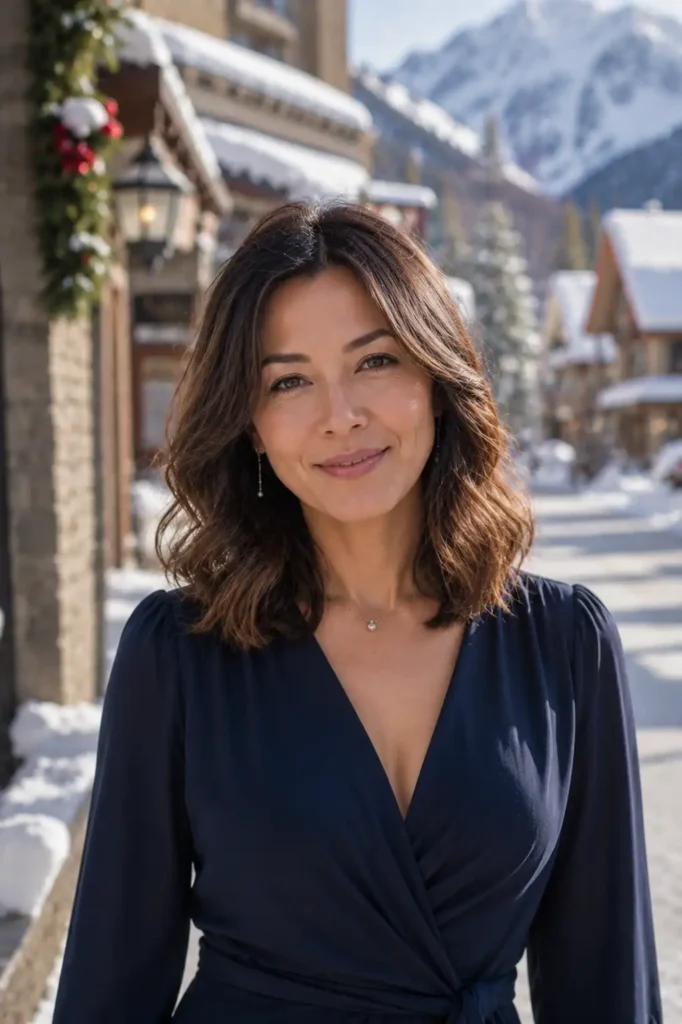 Shoulder-Length Hair with Soft Waves