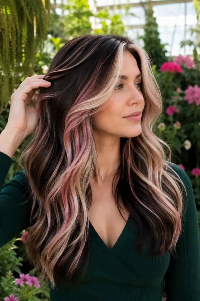 High-Contrast Neapolitan Hair
