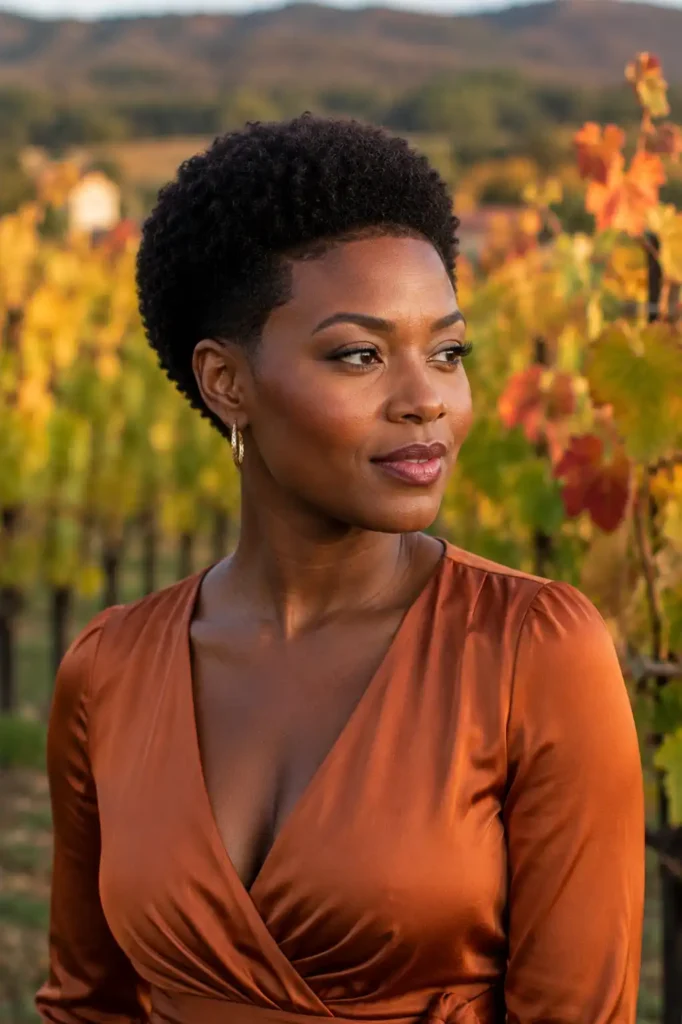 Mini Afro with Shape-Up