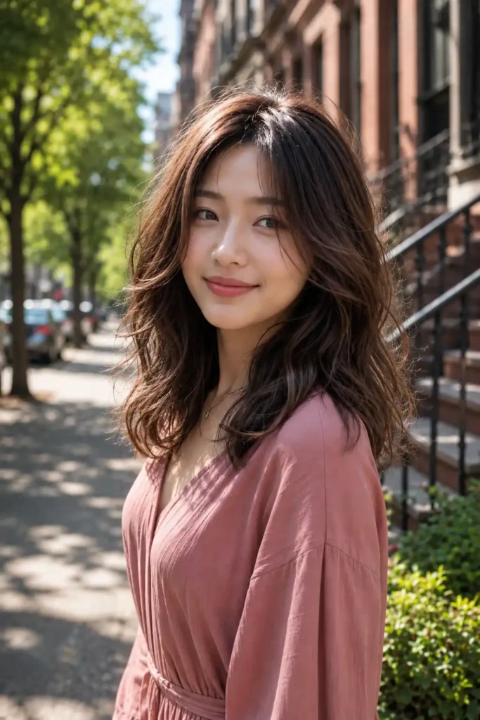 Medium Wavy Layers for Natural Texture