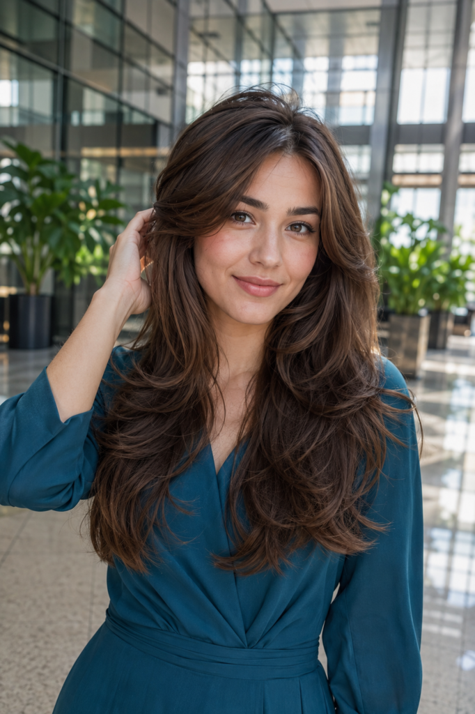 Layered Cut for Thick Hair