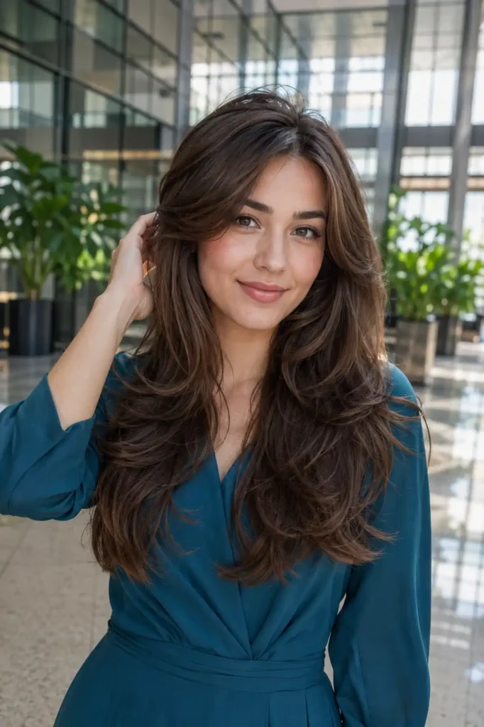 Layered Cut for Thick Hair