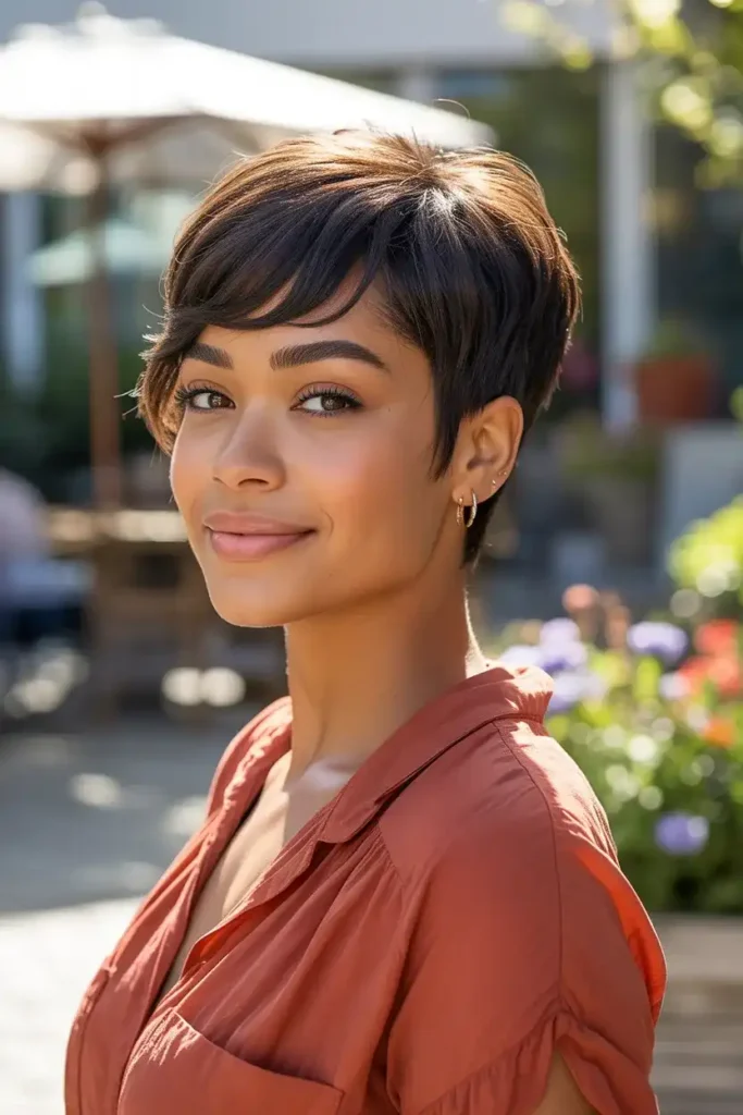 Pixie for Round Faces