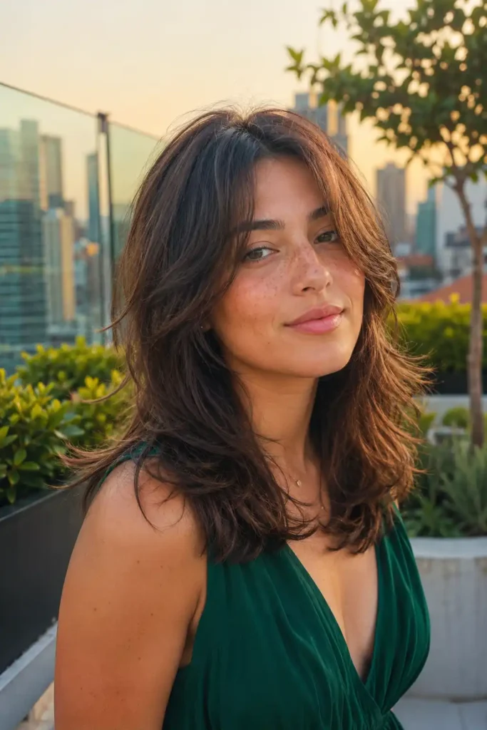 Soft Layered Summer Wolf Cut