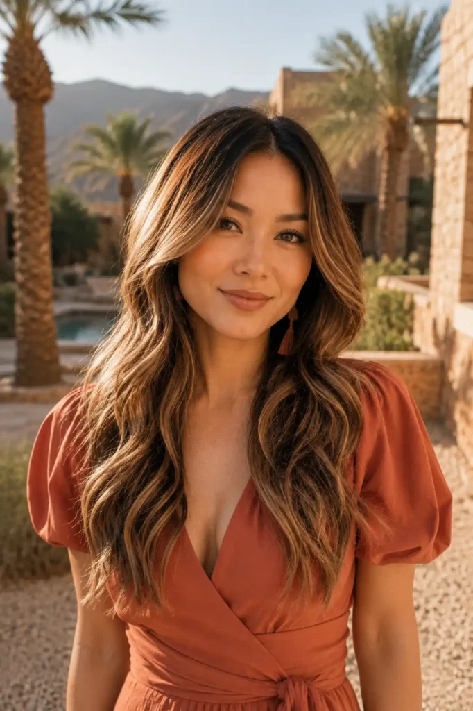 Light Caramel Balayage