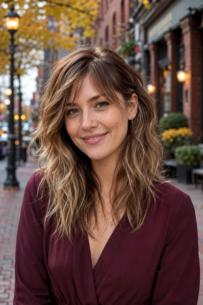 Beachy Wavy Wolf Cut