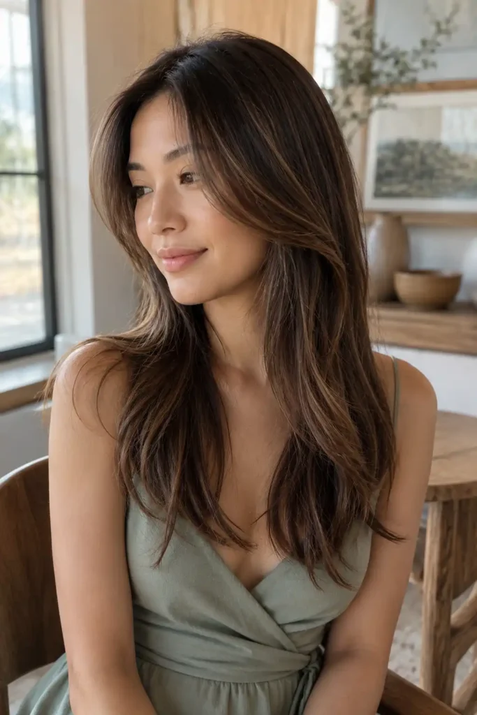 Subtle Caramel Balayage
