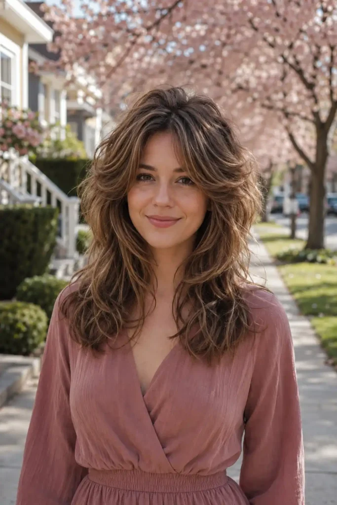 Full Wolf Cut With Voluminous Layers