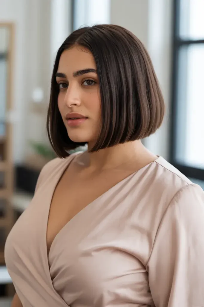 The Benefits of Blunt Cuts for Fuller Faces