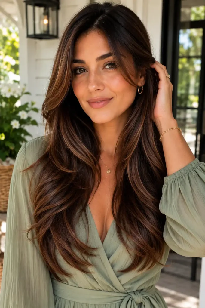 Chestnut Brown Highlights