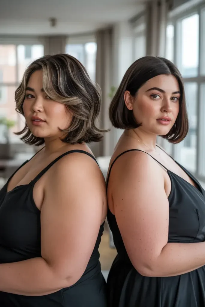 Short Layers vs Blunt Cuts for Double Chin Concerns