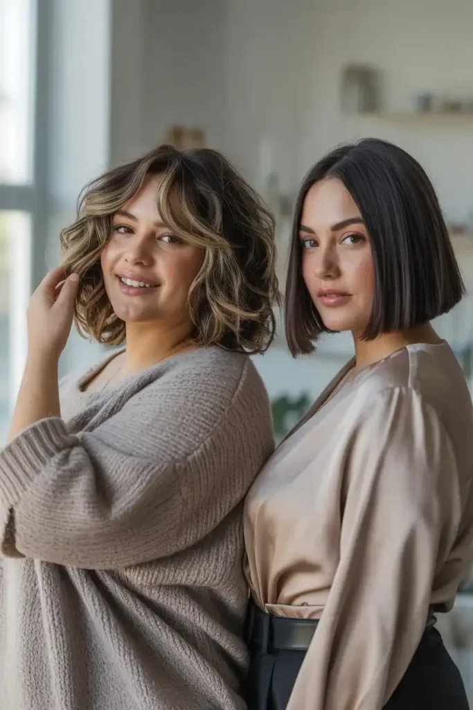 Styling Differences Between Layers and Blunt Cuts