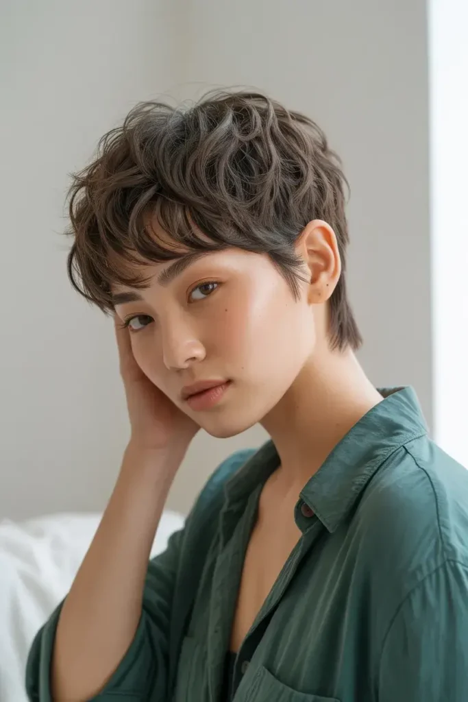 Feathered Pixie Shag