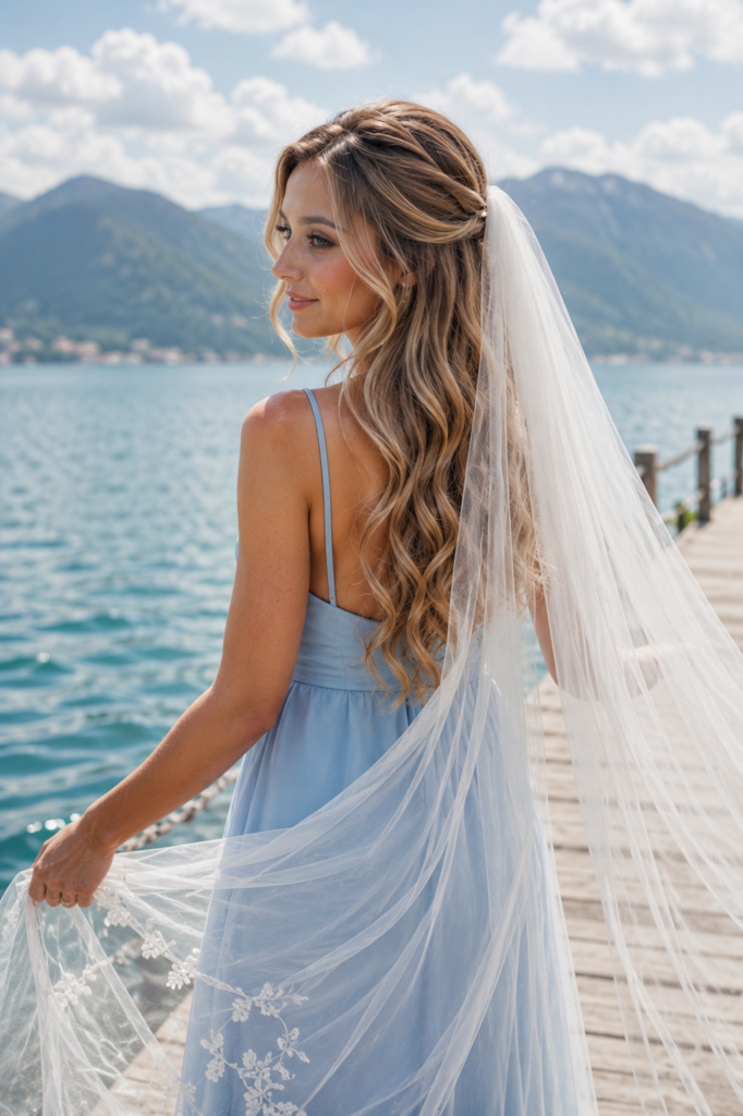 Long Beach Waves with a Cathedral Veil