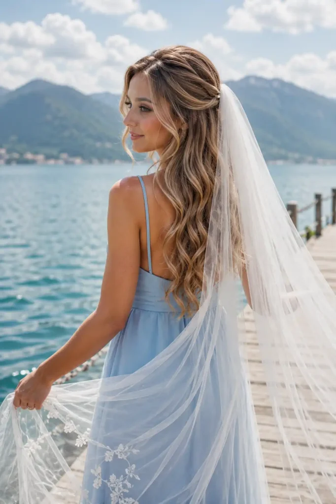 Long Beach Waves with a Cathedral Veil