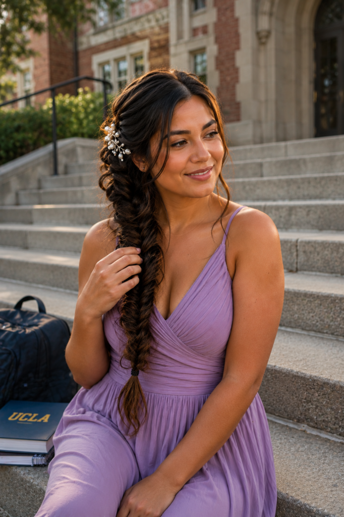 Fishtail Side Braid