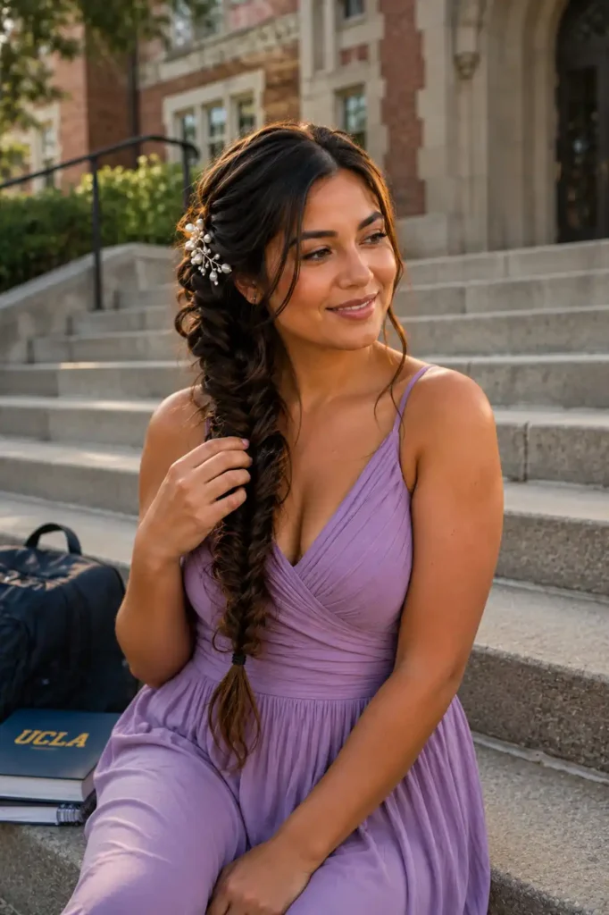 Fishtail Side Braid