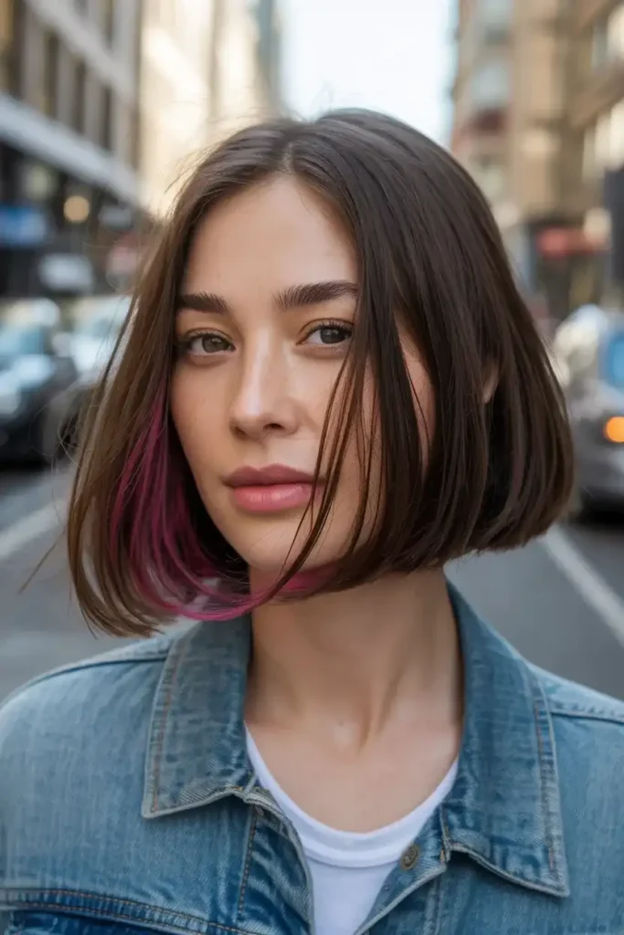 Pink Peekaboo Hair