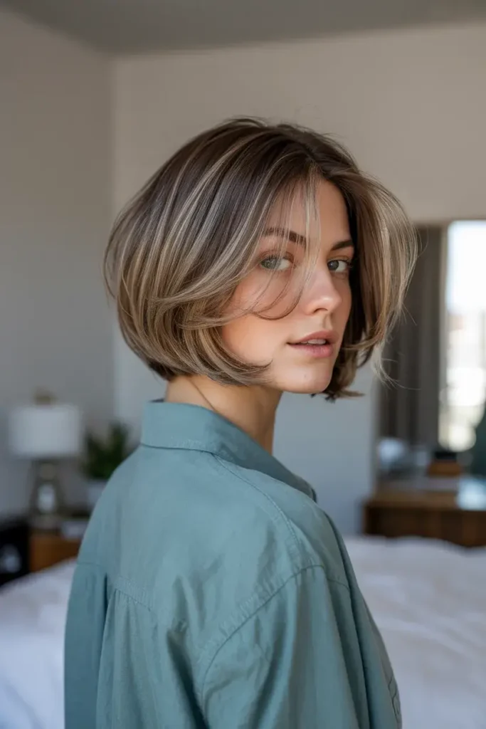 Inverted Layered Bob