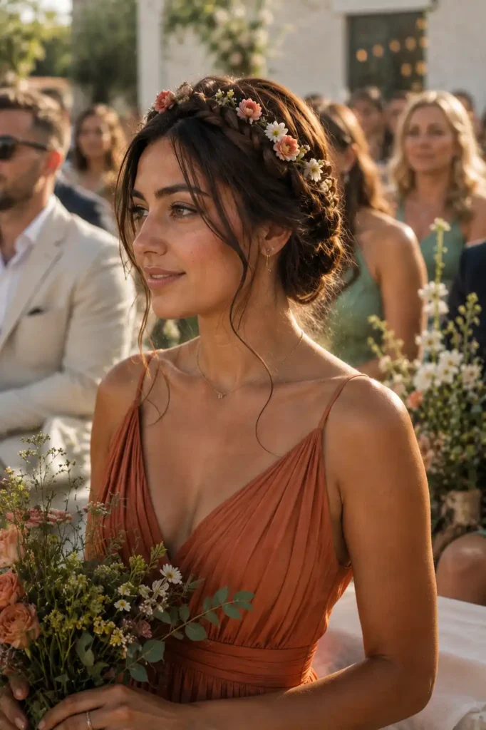 Floral Braided Crown