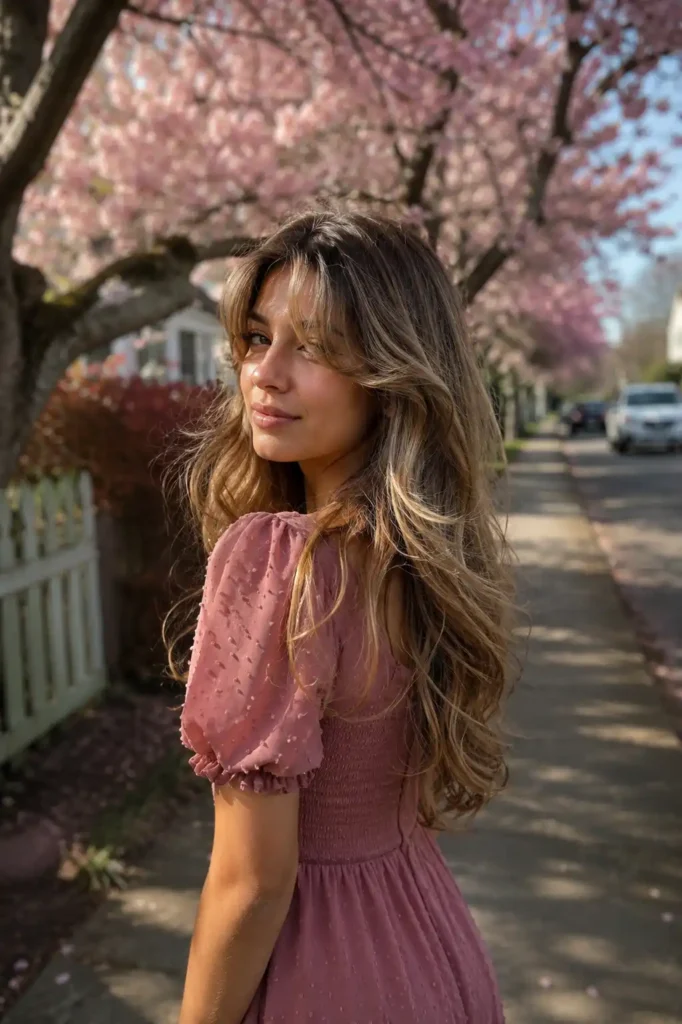 Wispy Curtain Bangs