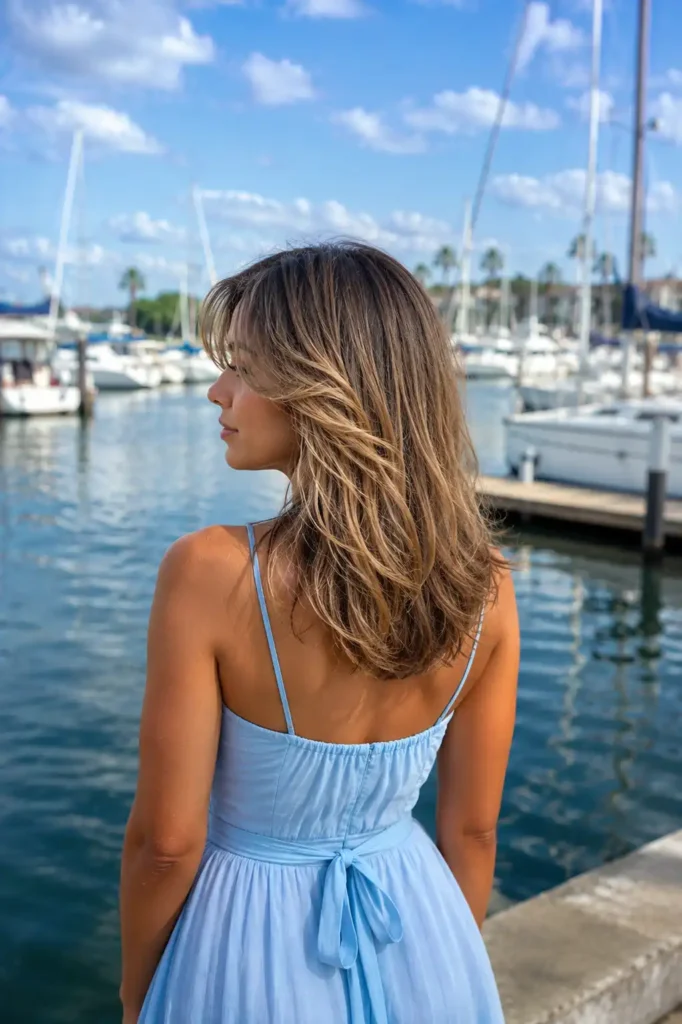 Layered Medium-Length Cut
