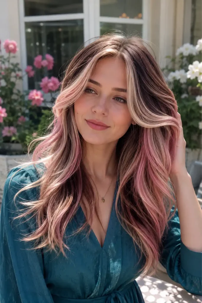 Soft Pastel Neapolitan Hair