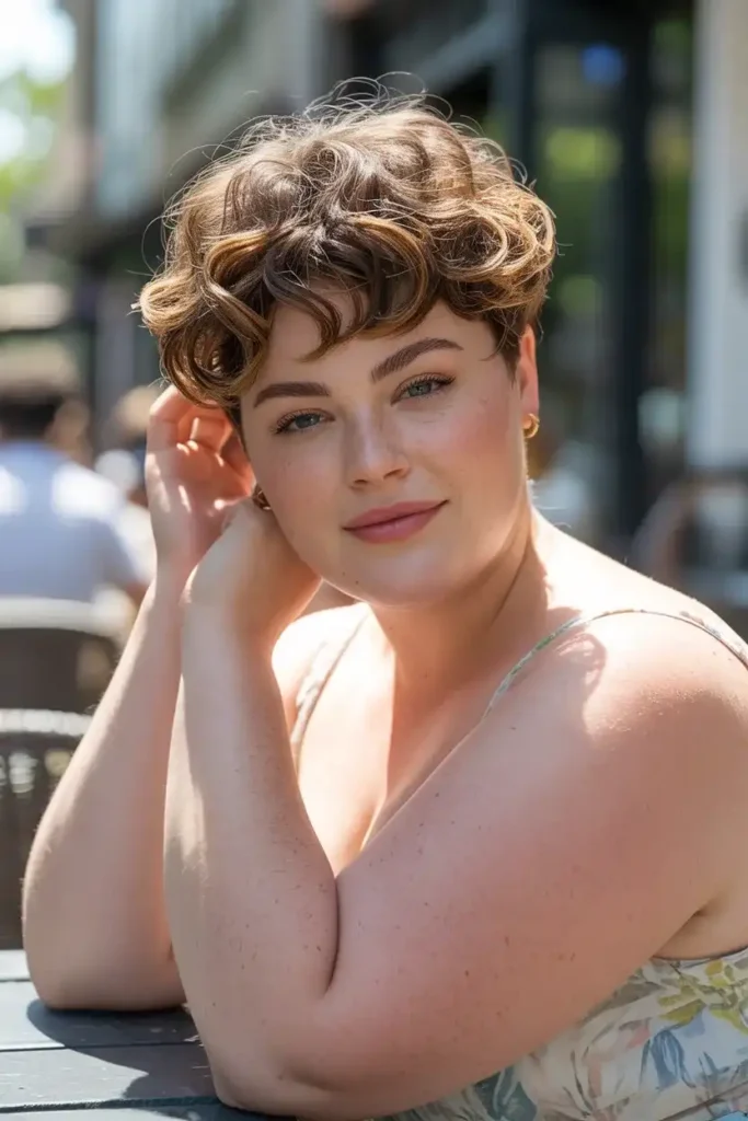 Wavy Pixie with Natural Movement