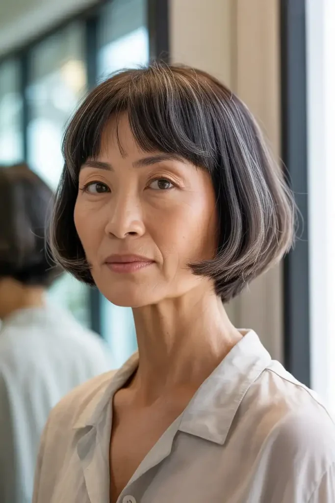 Classic Blunt Haircut That Makes Fine Hair Look Thicker Instantly