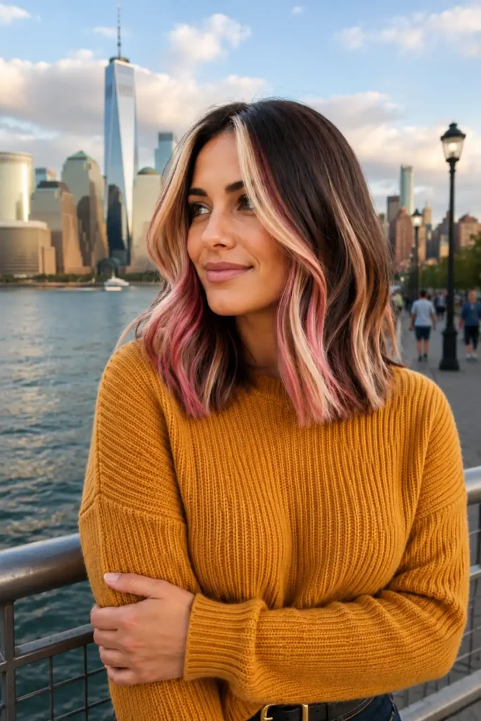 Neapolitan Hair on a Lob