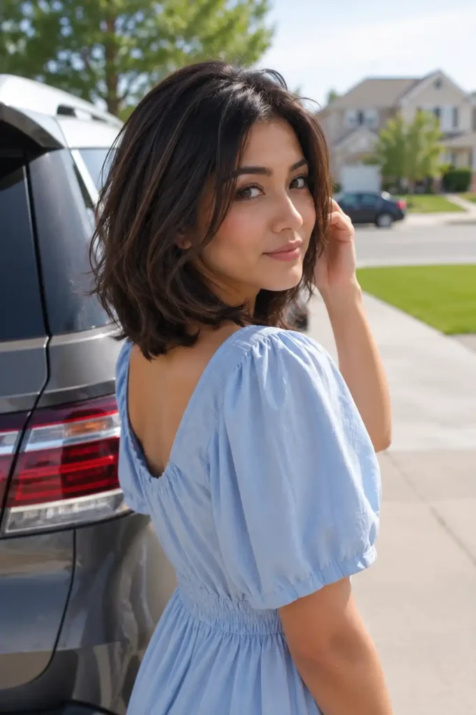 Layered Collarbone Cut
