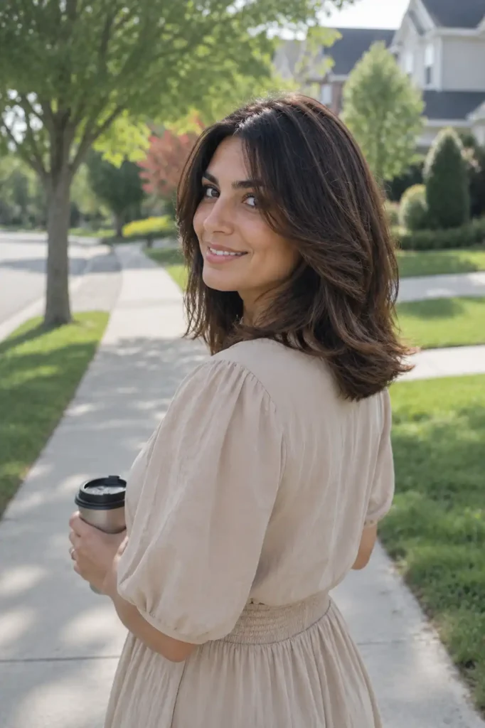 Soft Layered Shoulder Cut