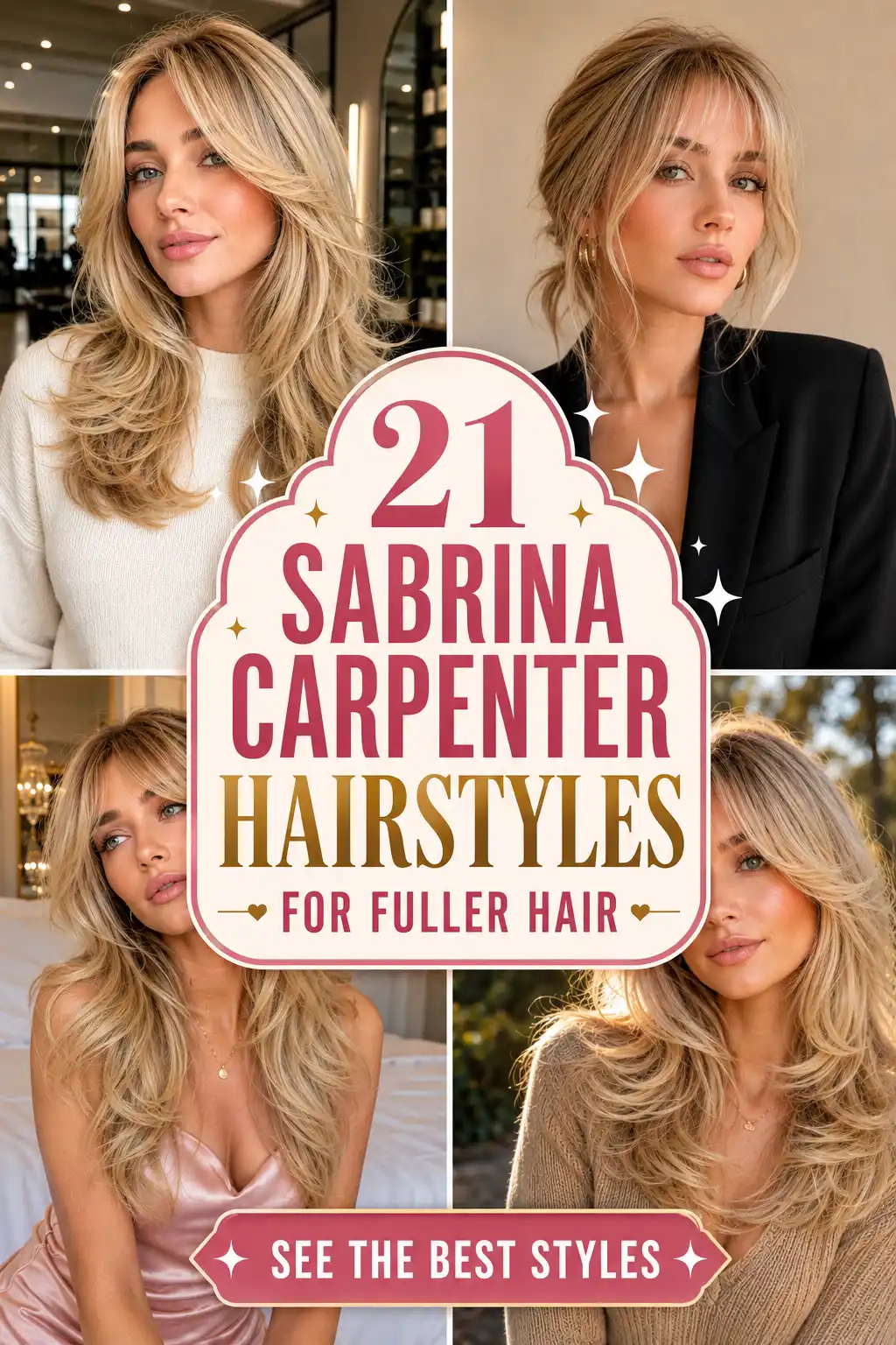 Sabrina Carpenter Hairstyles
