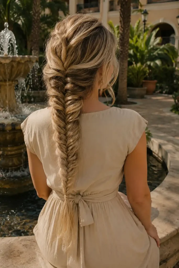 Fishtail Side Braid
