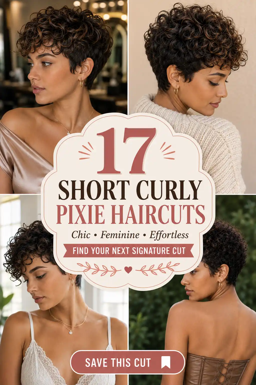 Short Curly Pixie Haircuts