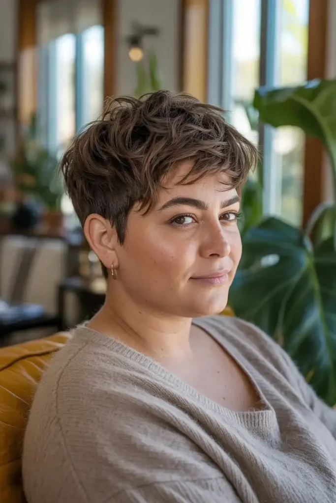 Messy Pixie for Effortless Style