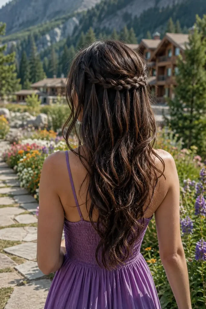Loose Waterfall Braid