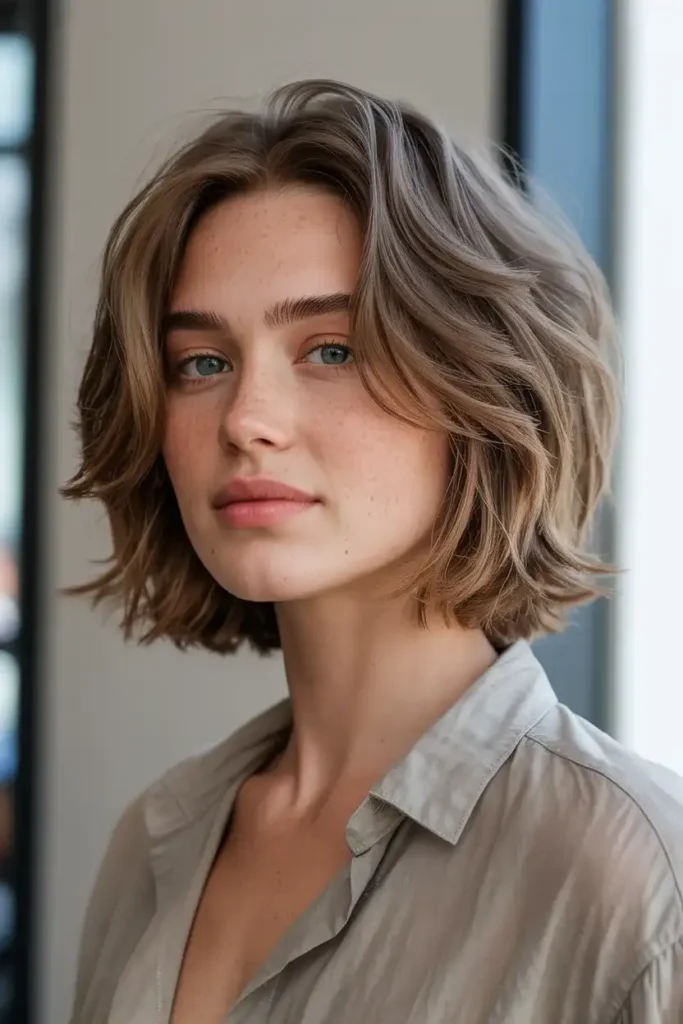 Shaggy Bob Wolf Cut