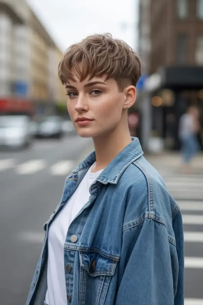 Tomboy Short Wolf Cut