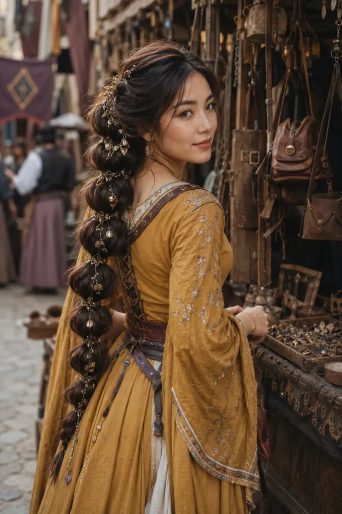 Bubble Braid with Fantasy Accessories