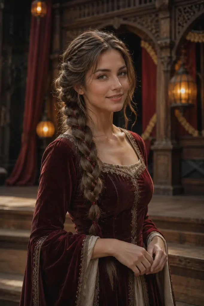 Classic Renaissance Maiden Braid
