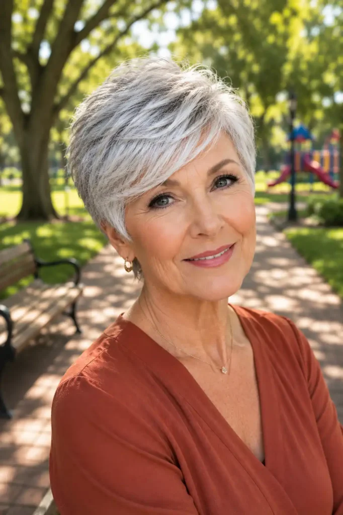 Side-Swept Pixie