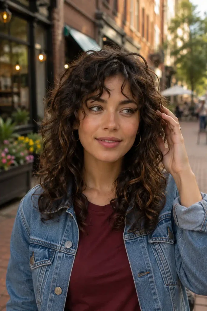 Curly Shag with Air-Dried Texture