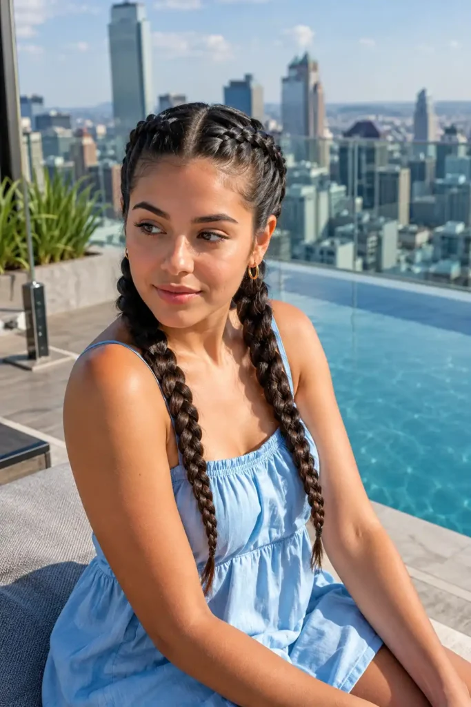 Double Dutch Braids