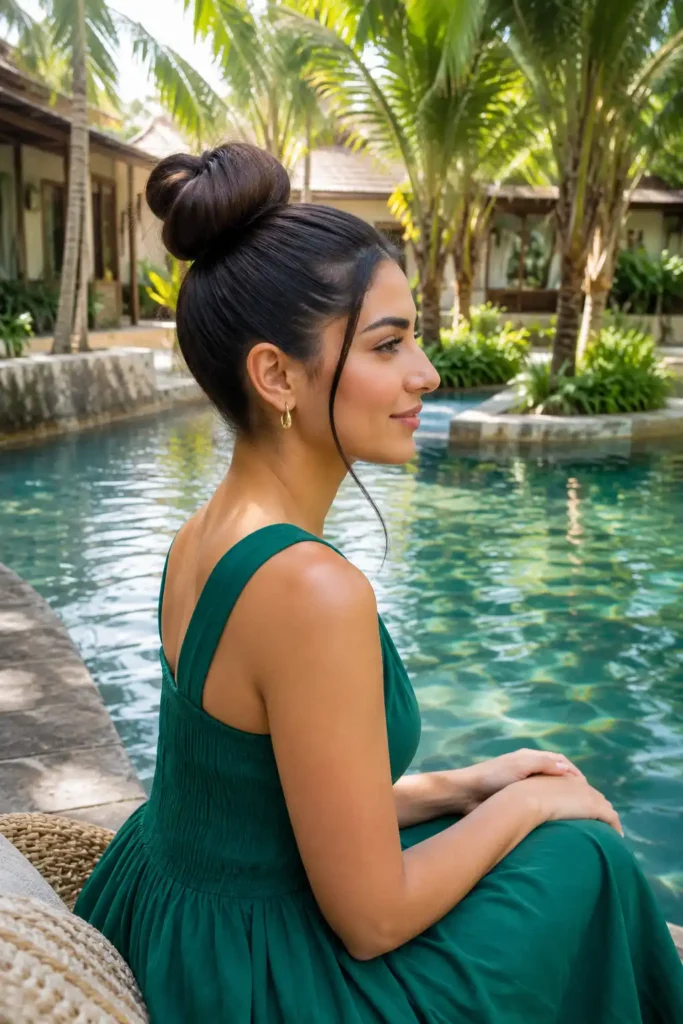 Sleek High Bun