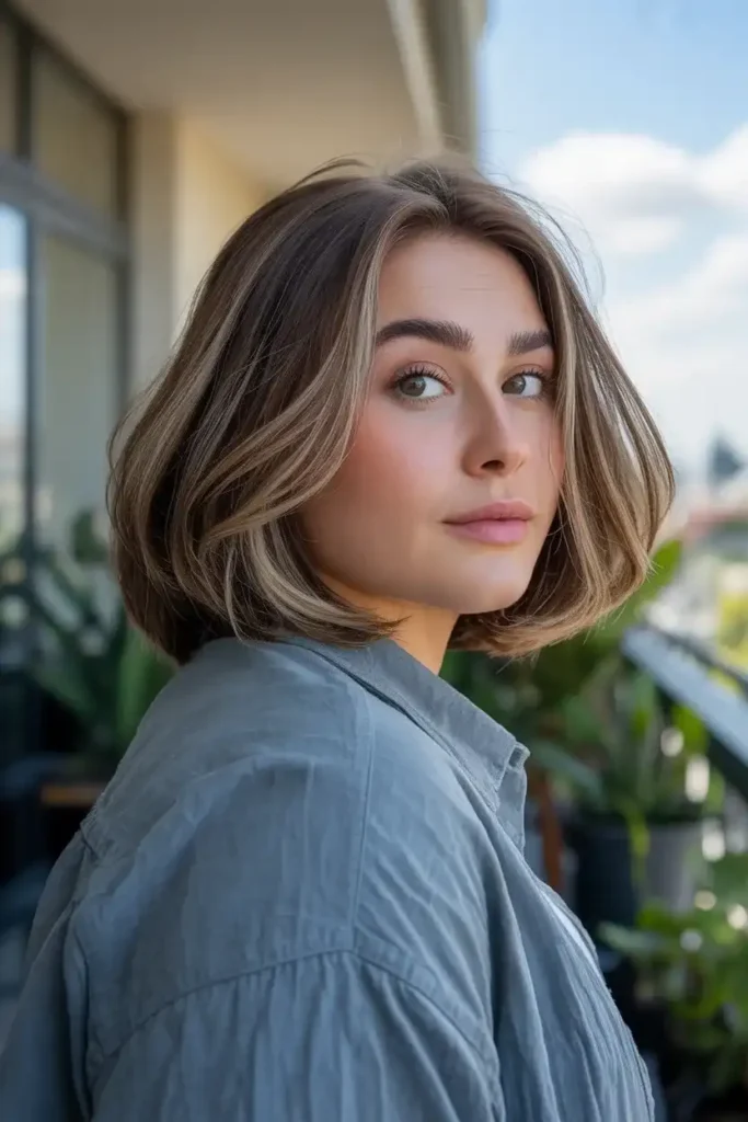 Long Bob (Lob) with Layers