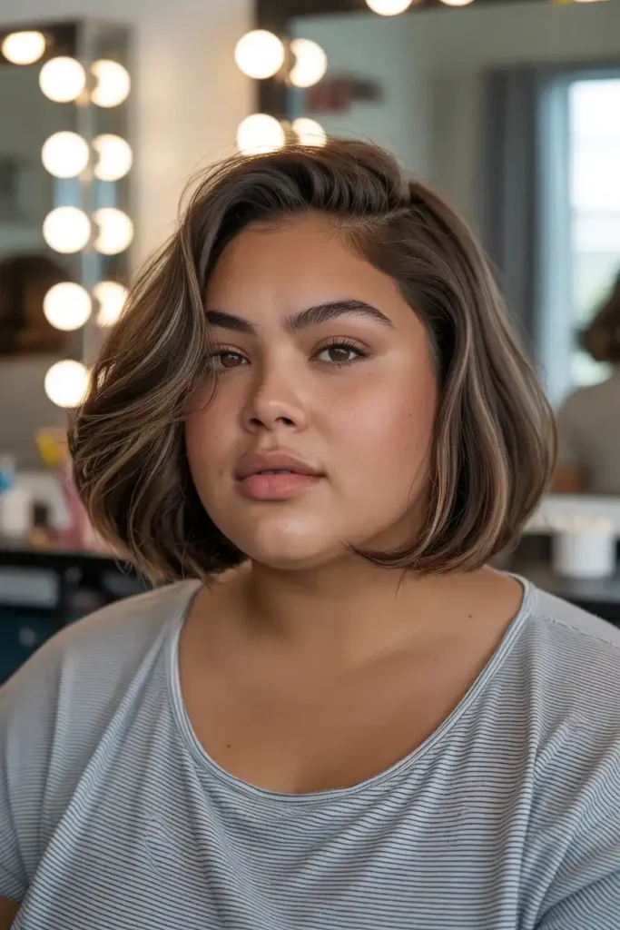 Bob with Side Part